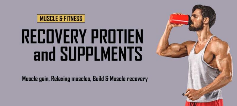 Muscle Fitness and Recovery Protein & Supplements.