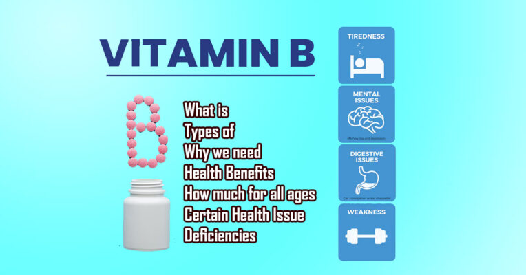 Vitamin B Importance, Types, Benefits and Deficiency