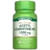 Nature’s Truth Acetyl L‑Carnitine 500 mg – 30 Quick‑Release Softgels | Energy & Cognitive Support