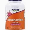 NOW Niacinamide 500mg 100 Veg Caps