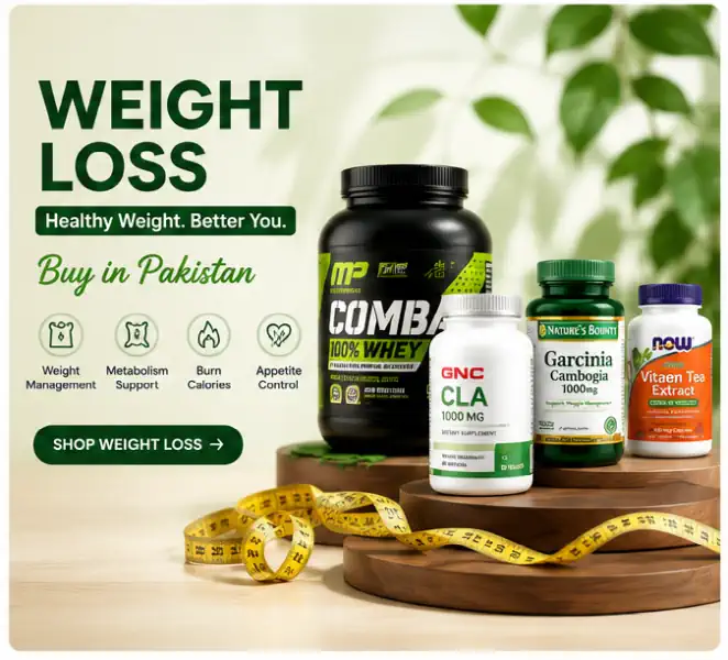 Weight loss supplements in Pakistan for metabolism support, appetite control and healthy weight management at MyVitaminPK
